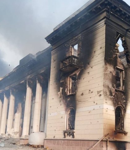 По гуманітарному штабу у Лисичанську завдали близько 30 ударів — будівлю знищили повністю
