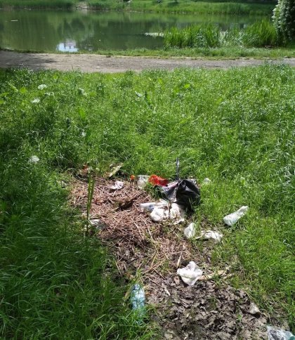 У Львові скаржаться на постійне сміття в парку «Горіховий гай»