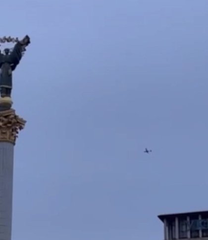 Збитий дрон та пожежа: що відомо про ситуацію з безпілотником у Києві