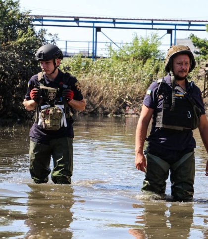 Ситуація на підтопленій Херсонщині: рівень води впав до 1 метра