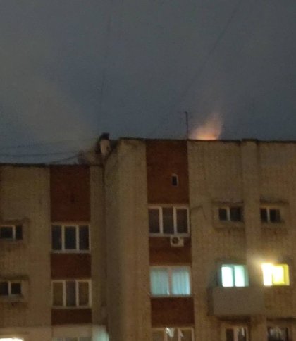У Львові на даху дев’ятиповерхівки горіла ліфтова шахта