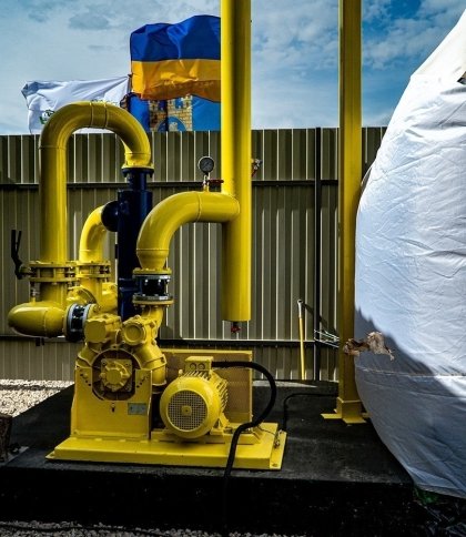 Газ та електроенергія зі сміття: у Великих Грибовичах відкрили нову електростанцію