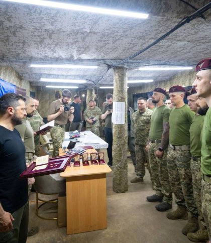 Володимир Зеленський відзначив державними нагородами бійців 80-ї Галицької бригади