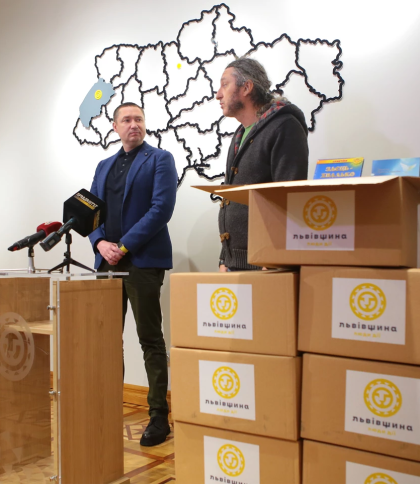 Жителі Львівщини зібрали пів сотні коробок книг для бібліотеки у Гданську