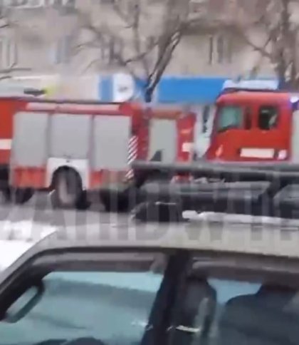 У Львові на Володимира Великого горіла автівка (відео)