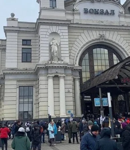 На початку вторгнення львівський вокзал приймав у 20 разів більше пасажирів