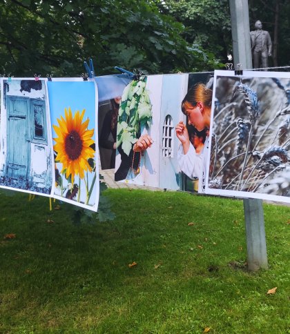 Картина фотохудожника за донат на ЗСУ: у День Конституції у Львові провели благодійну виставку (фото)