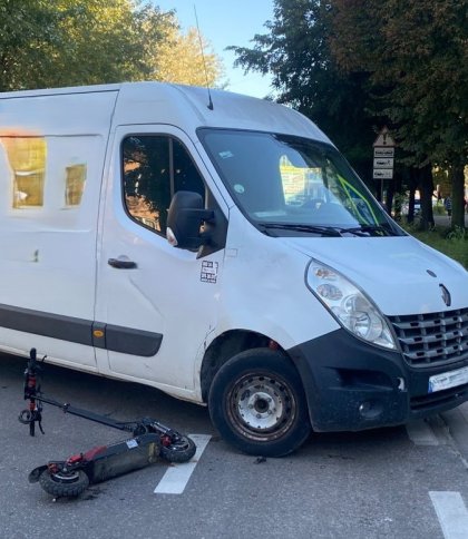 У Львові водій мікроавтобуса збив на велодоріжці 13-річного хлопця на самокат