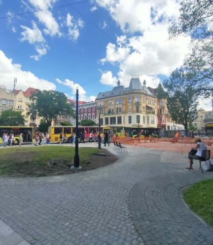 У Львові площу Галицьку відкриють для пішоходів