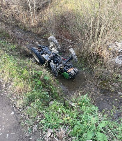 На Стрийщині через перекидання трактора загинув 51-річний чоловік