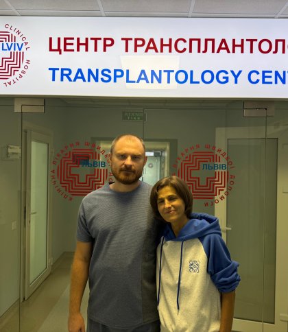 Чоловік став донором печінки для дружини у Львові
