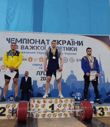 Троє важкоатлетів Львівщини стали переможцями чемпіонату України