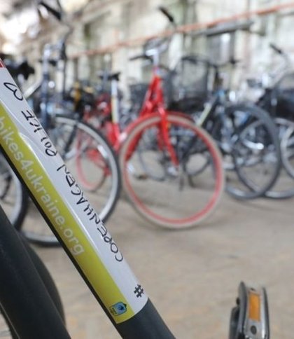 Львів отримав 100 велосипедів від жителів Данії