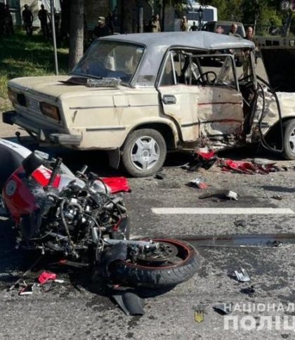Через зіткнення з легковиком на Яворівщині загинув молодий мотоцикліст
