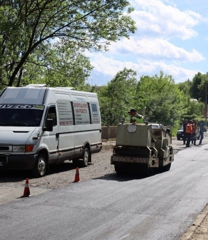 У Бориславі розпочали поточний ремонт доріг