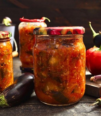 Рецепт баклажанів на зиму