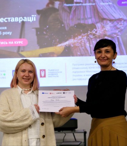 У Львівській національній академії мистецтв відкрили Школу реставрації