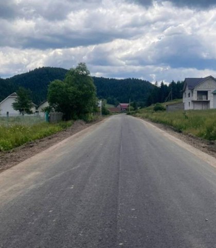 На Самбірщині відремонтували автомобільну дорогу