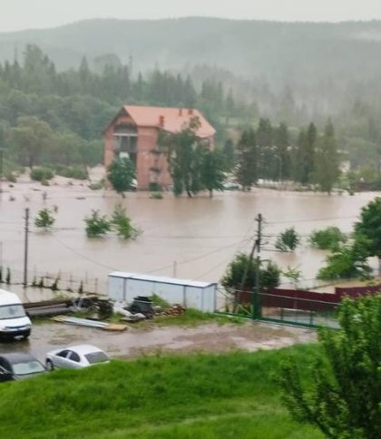 На Дрогобиччині піднявся рівень води: підтоплено 40 домогосподарств (відео)