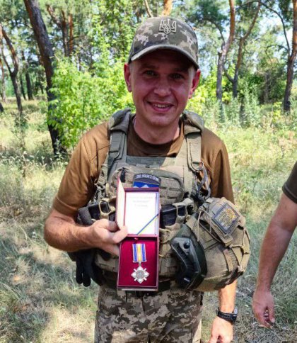 Воїна з Дрогобича вдруге нагородили орденом за героїзм