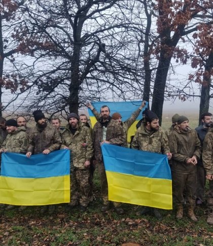 Полонені захисники, які повернулися в Україну