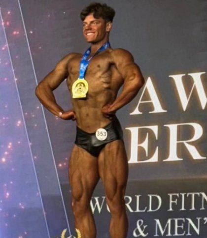 Студент Львівської політехніки став чемпіоном світу у класичному бодибілдингу