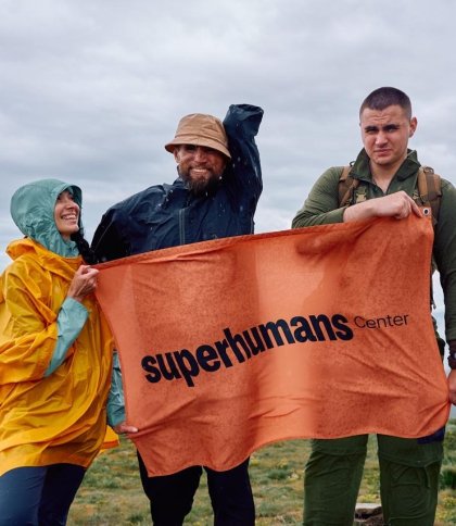 Вперше ветеран з трьома ампутаціями на Говерлі: у львівському Superhumans зафіксували рекорд