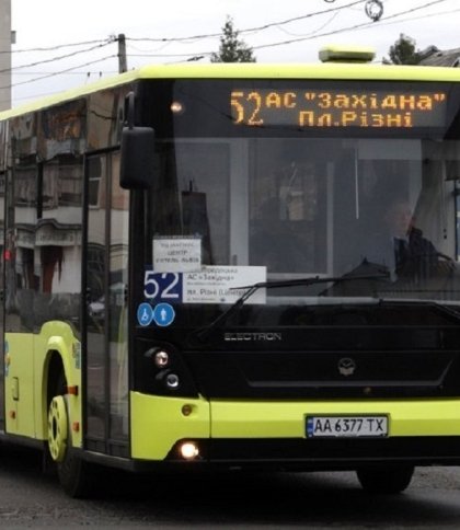 У Львові два автобусних маршрути змінюють схеми руху