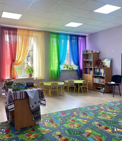 На Яворівщині відкрили оновлений дитячий садок