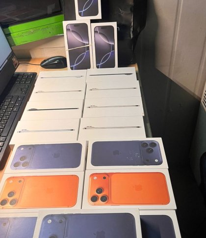 Партію нових iPhone на 1,5 млн грн виявили прикордонники в Шегинях
