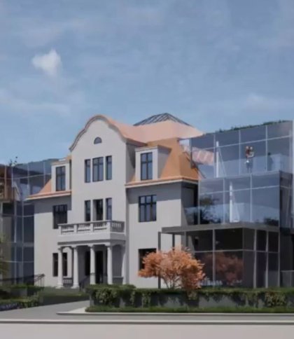 У Львові стару віллу перебудують у медичний центр зі скляним фасадом