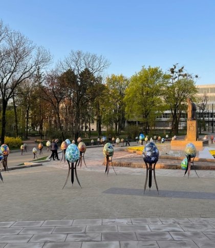 У Львові відкрили виставку вцілілих писанок, що привезли з Київщини