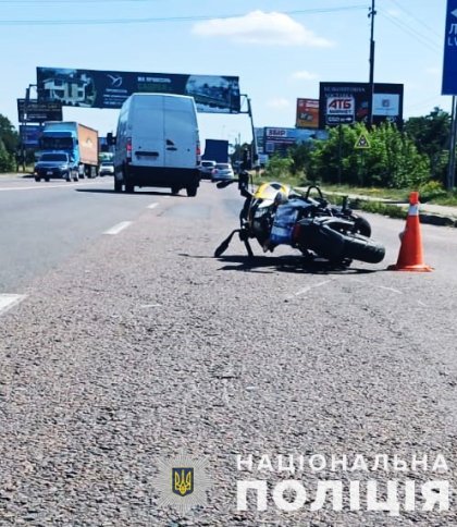 В ДТП біля Львова постраждав 18-річний мотоцикліст