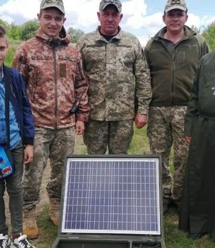 10-річний хлопчик витратив свої заощадження на портативний зарядний пристрій для ЗСУ