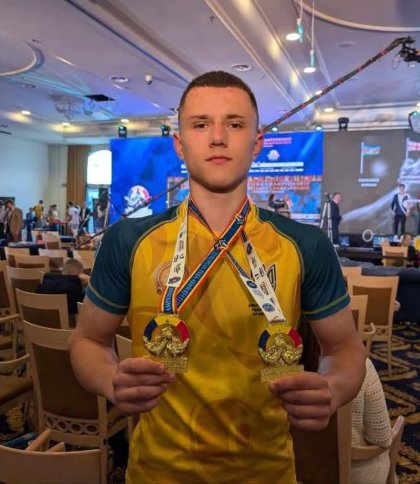 Дев'ятикласник із Золочівщини став чемпіоном Європи з армрестлінгу