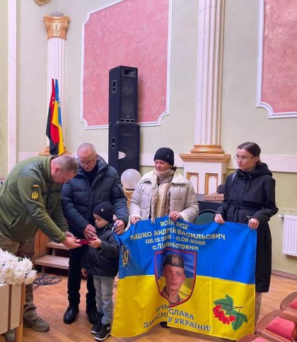 Захисника зі Стрийщини посмертно відзначили орденом “За мужність” III ступеня