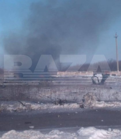 У Бєлгородській області впав літак Міноборони РФ, пілот загинув (фото)