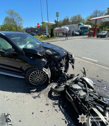 У Дрогобичі водій отримав умовний термін за ДТП з 16-річним мотоциклістом