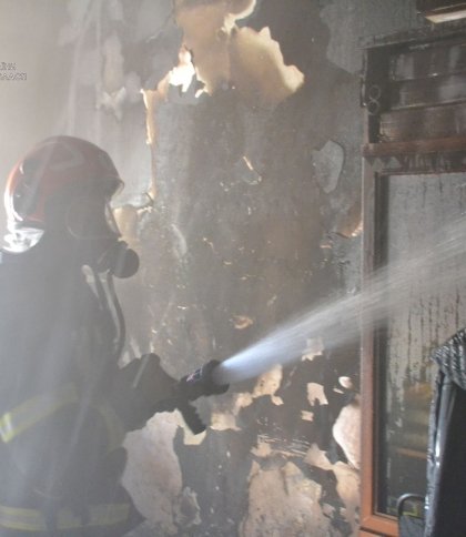 У Червоноградському районі рятувальники ліквідували пожежу в житловому будинку