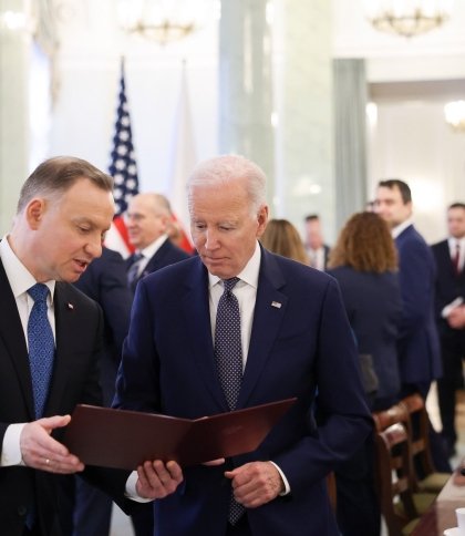 Байден подякував Дуді та полякам за підтримку України: про що ще говорили два президенти у Варшаві