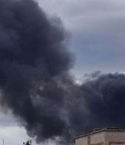 Наслідки ракетних ударів по Миколаєву: місто накрив чорний дим, є поранені