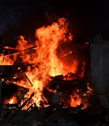 На Червоноградщині рятувальники гасили пожежу сухої трави