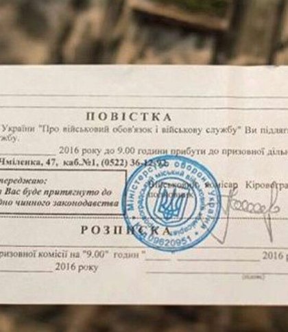 повістка