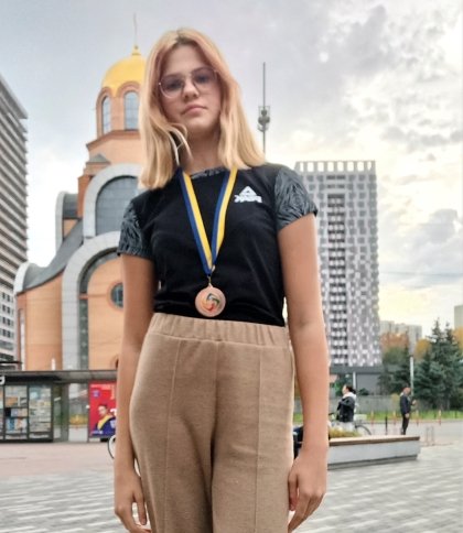 14-річна львів’янка здобула «бронзу» юніорського чемпіонату України зі стрибків у воду
