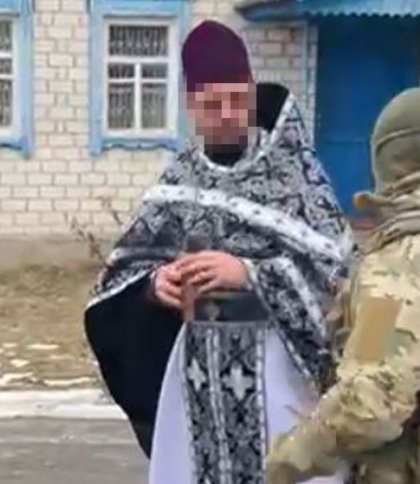 «Зливав» дані про військових та місцеву владу: на Сумщині затримали священника УПЦ МП, який працював на ФСБ