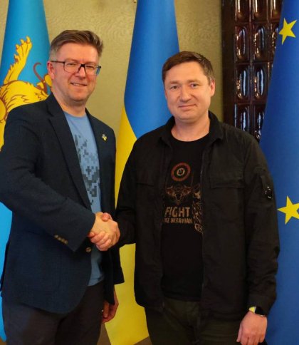 Львівщину відвідав посол Естонії: обговорив із начальником ЛОВА важливі напрямки співпраці
