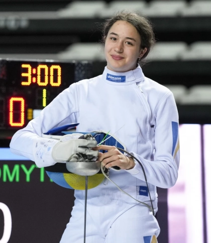 16-річна львівʼянка перемогла на дорослому Кубку України з фехтування