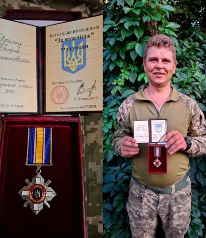 Захисника з Шептицького району нагородили орденом “За мужність” ІІІ ступеня