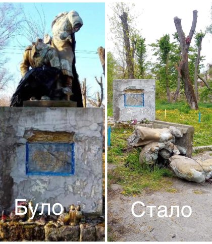 У Львівській області позбулись трьох радянських монументів
