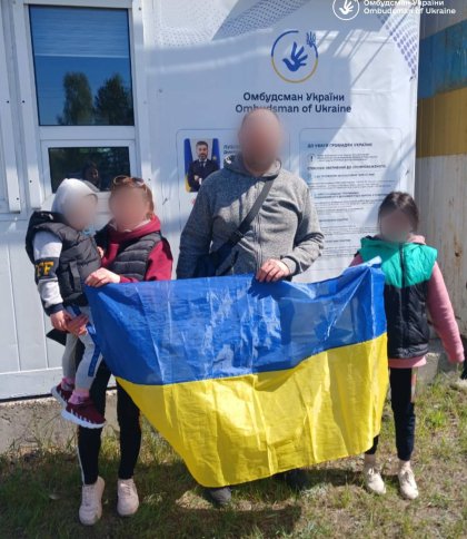 Ще шість українських дітей повернули з тимчасово окупованих територій
